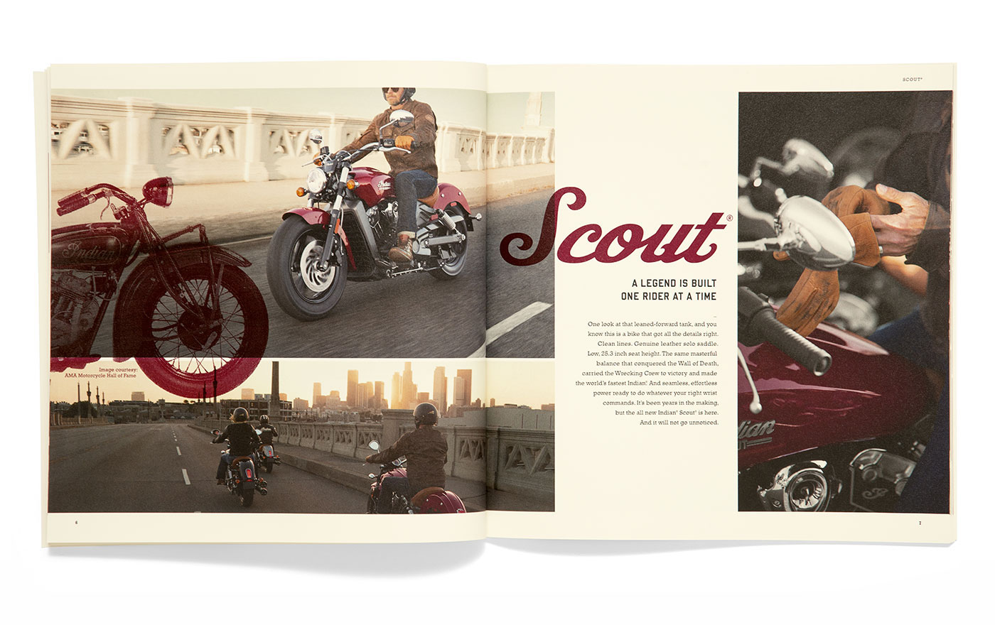 Indian Motorcycle motorcycles catalog print Soulseven Sam Soulek