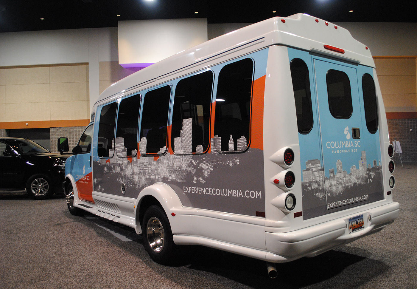 van wrap Vehicle Wrap Bus Wrap tourism Travel conventions meetings Hospitality