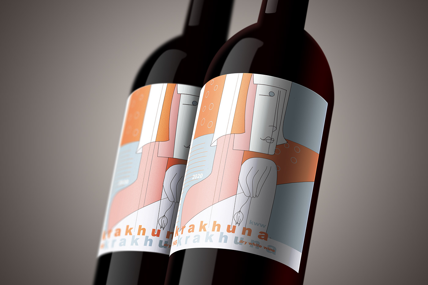 alcohol bottle design drink Label package Packaging product vino wine