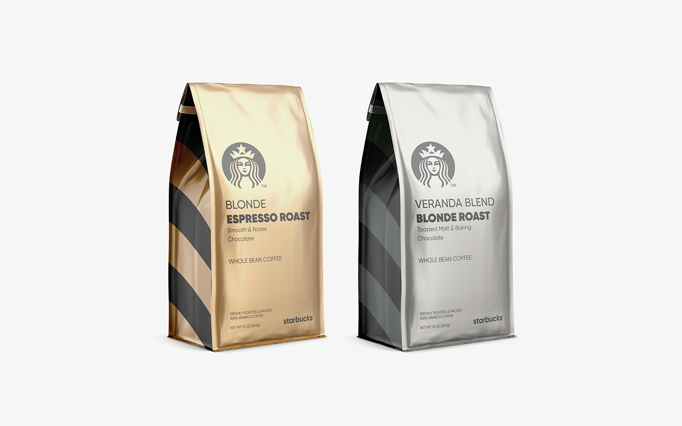 branding  Coffee corporateidentity Minimalism Packaging packing starbucks starbuckslogo