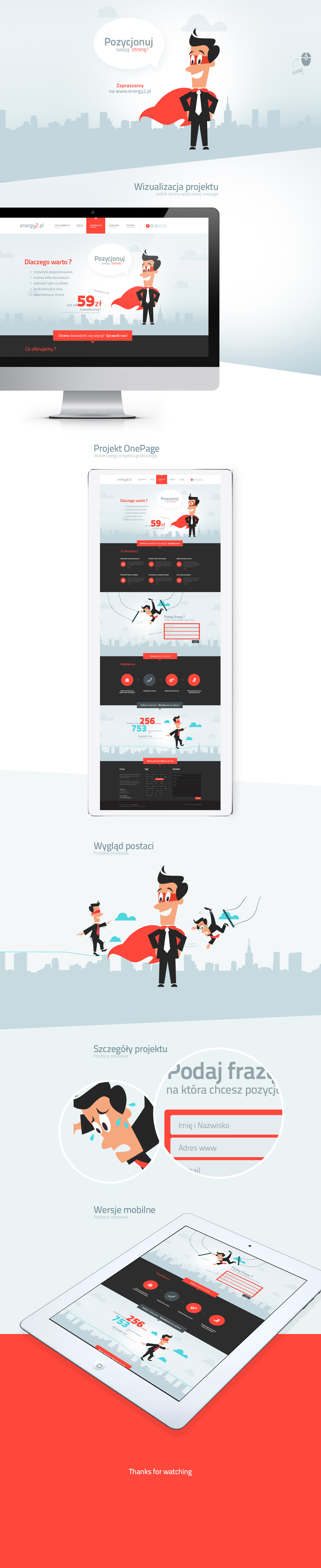 SEO Webdesign Project graphic design brand red black Layout