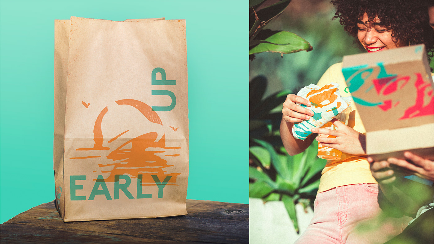branding  fast  food graphic design  Mexican Packaging Taco Bell Take out