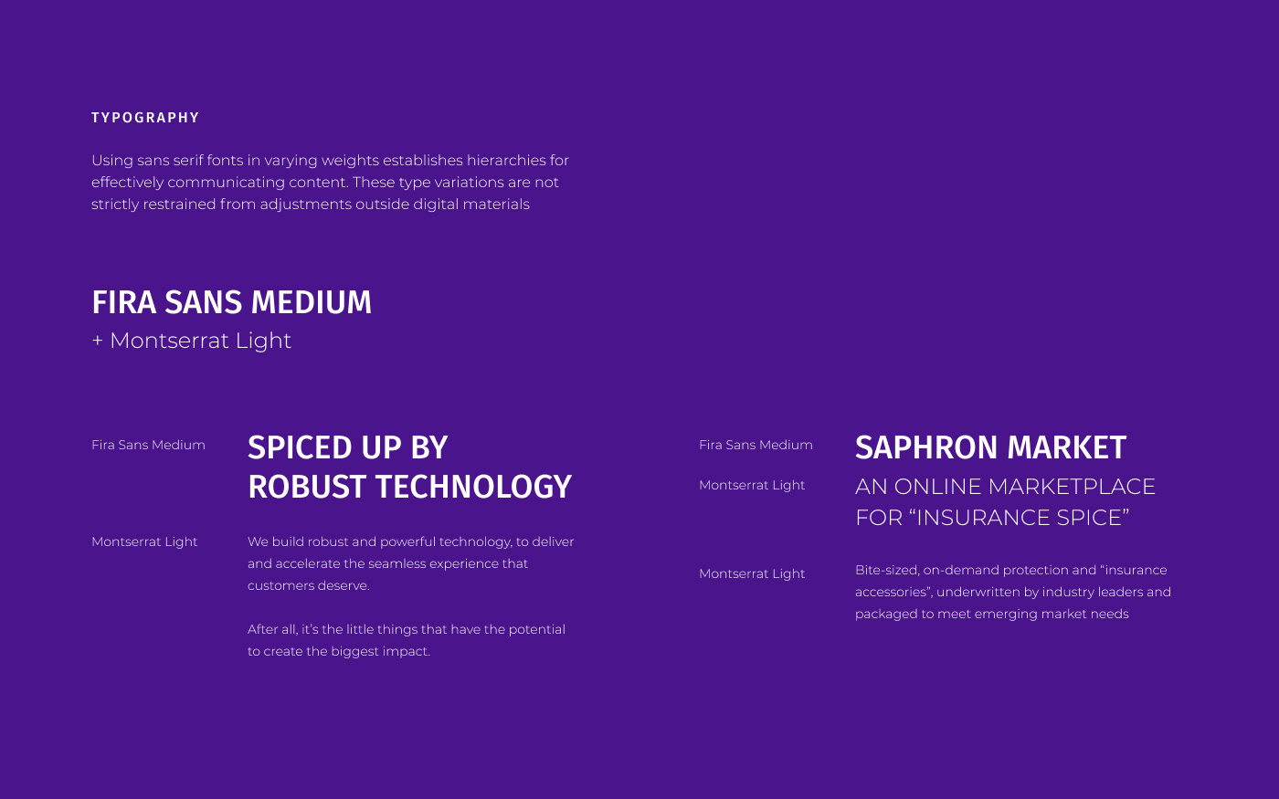 branding  insurance Web Design  microinsurance purple saffron Startup tech