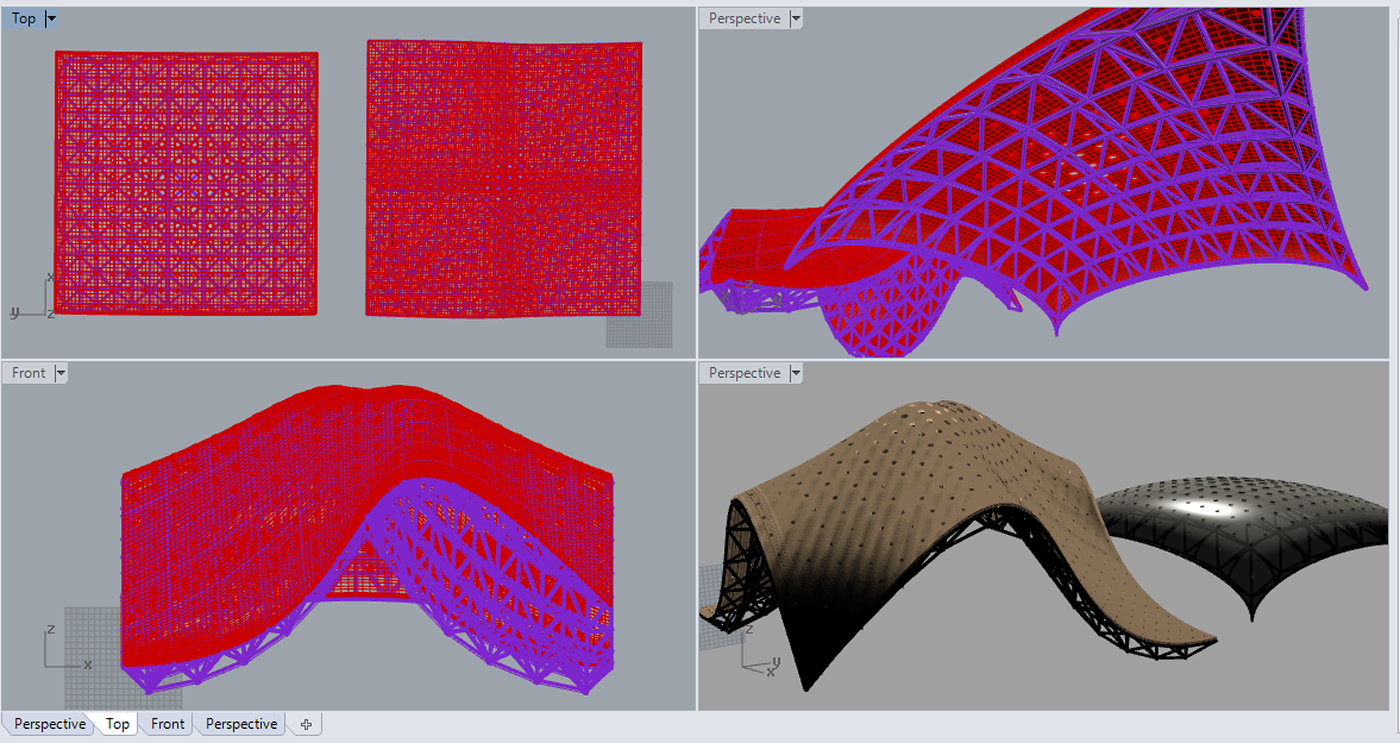 parametric modelling canopy Computational Design