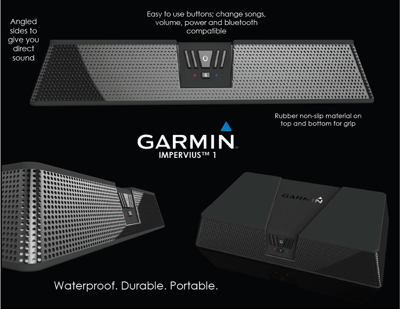 industrial design  product design  speaker design Garmin marine iteration