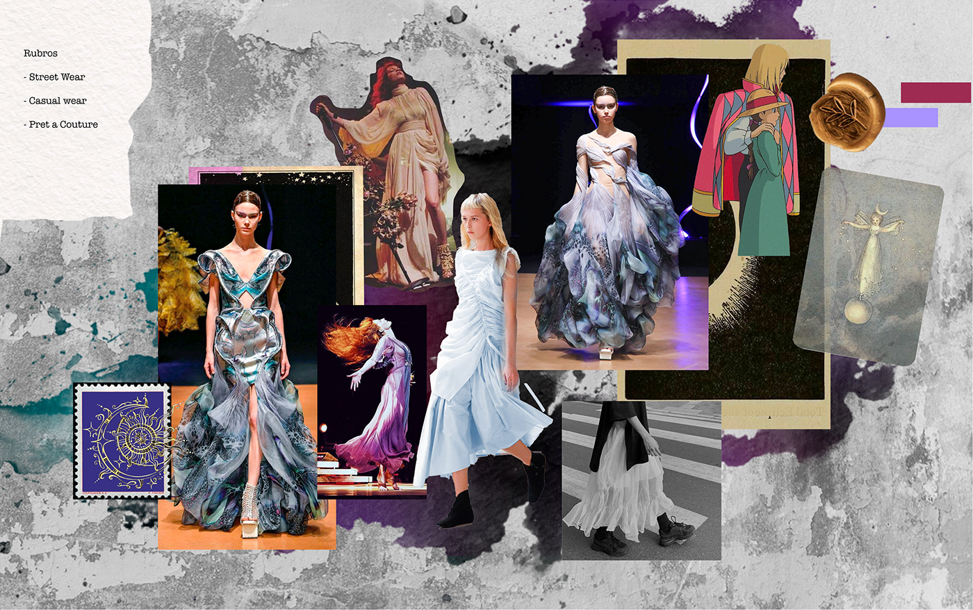 textile design  Fashion  moda design visual identity