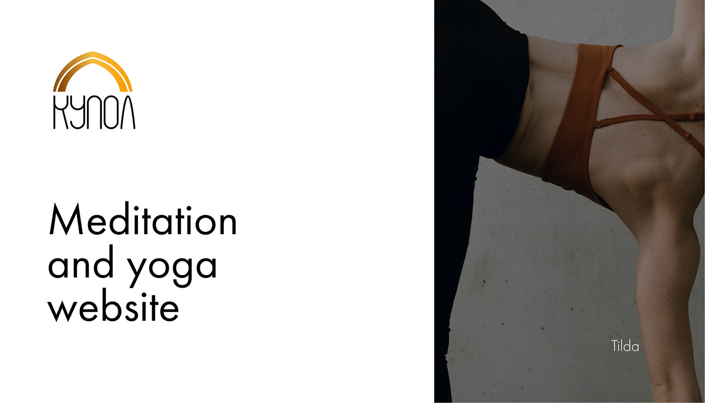 tilda UI/UX Web Design  Website branding  Logo Design meditation spiritual visual identity Yoga