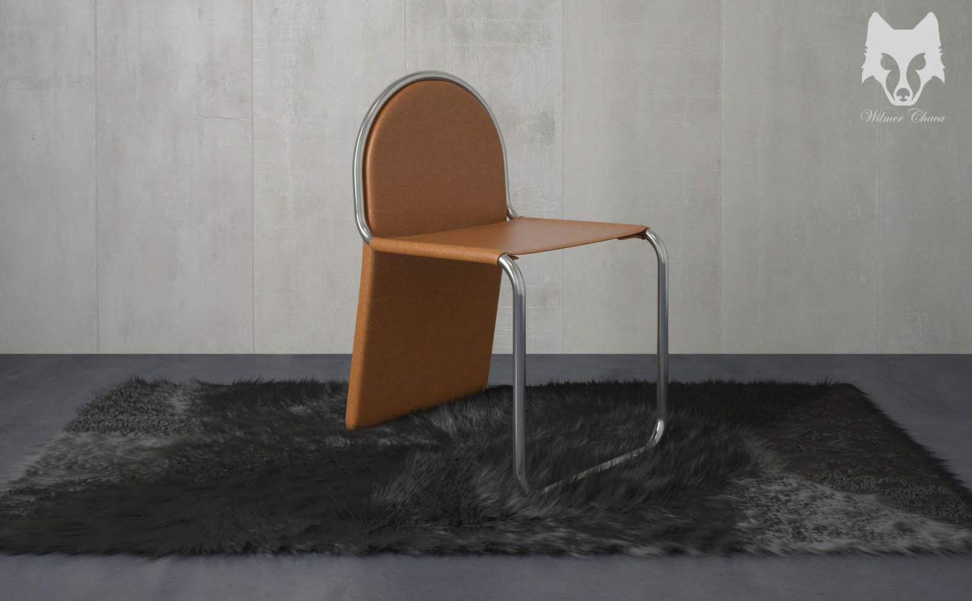 cahirdesign chair design furniture furniture design  silla wilmer chaca