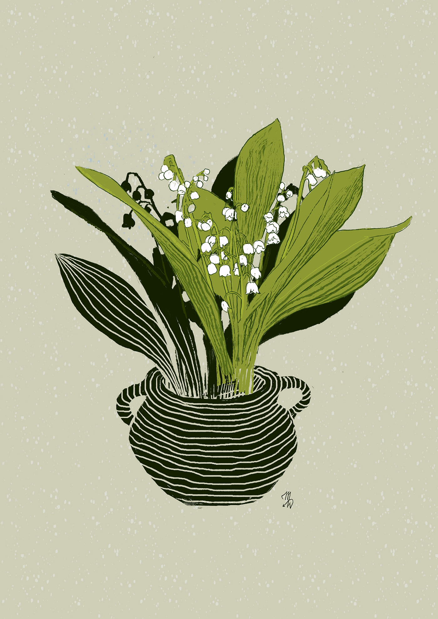 botanic ILLUSTRATION  Illustrator