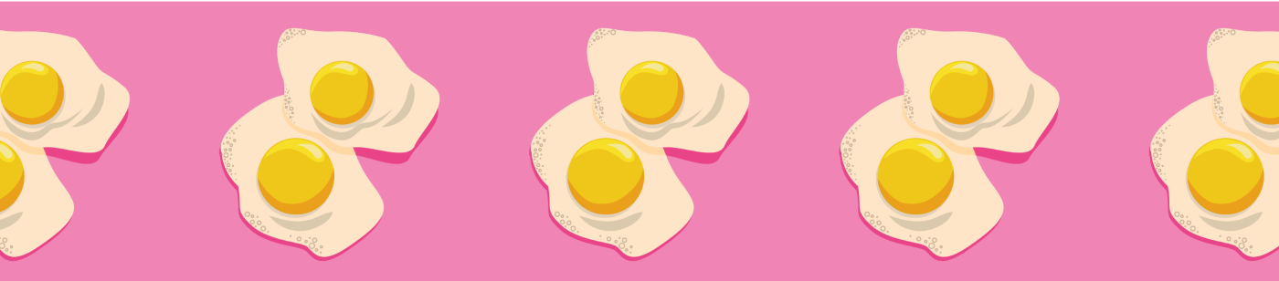 pink food illustration vector digital illustration иллюстрация eggsellent adobe illustrator light color simple forms