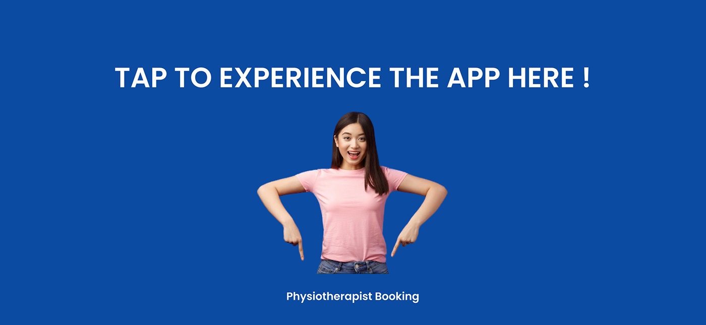 doctor booking app home visit physiotherapy Interaction design  Mobile app modern Online Appointment physiotherapist ui design user experience ux ui case study