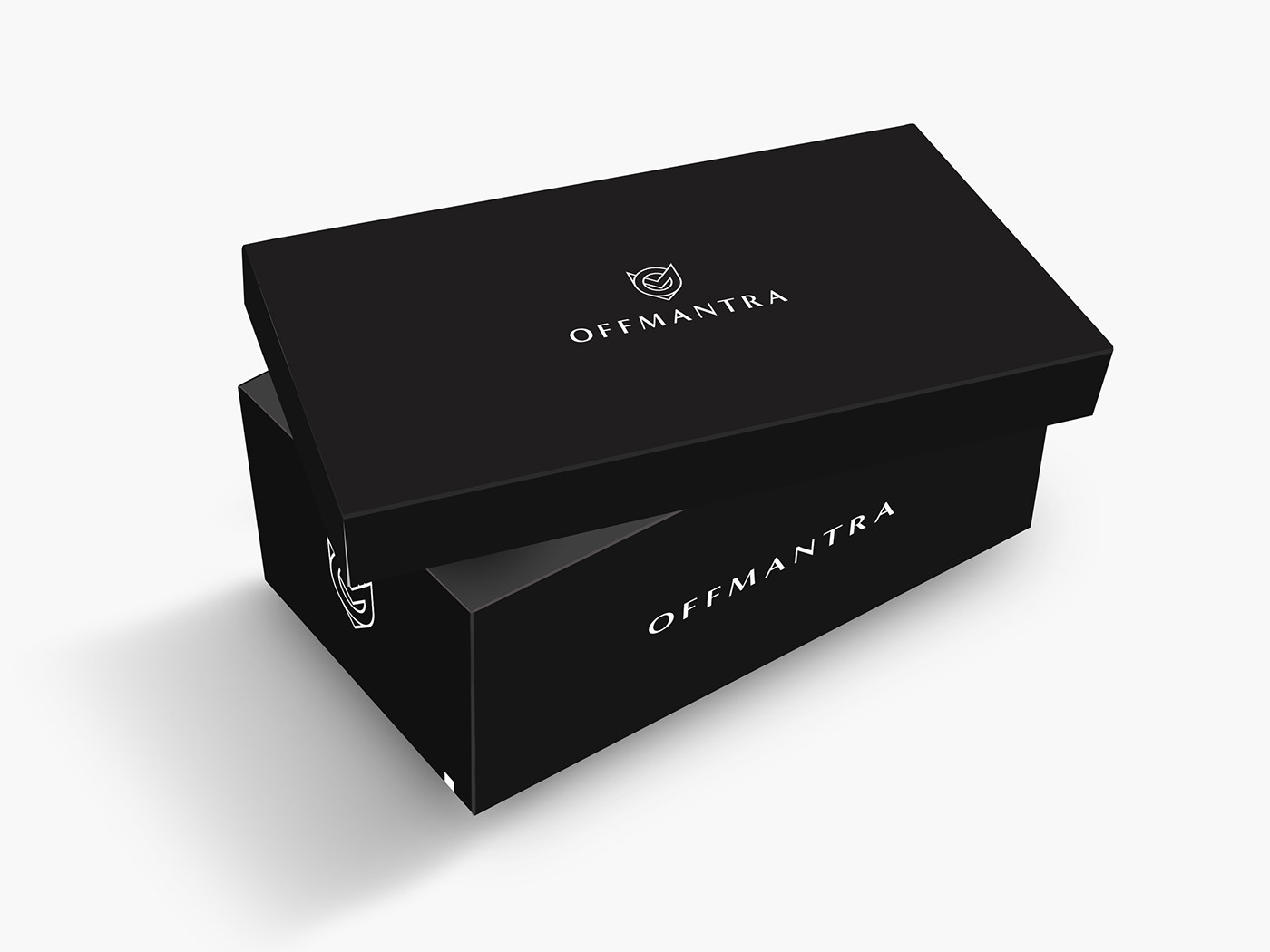 Brand Design Clothing corporate id logo Logo Design luxury Mockup offmantra shoes brand warszawa