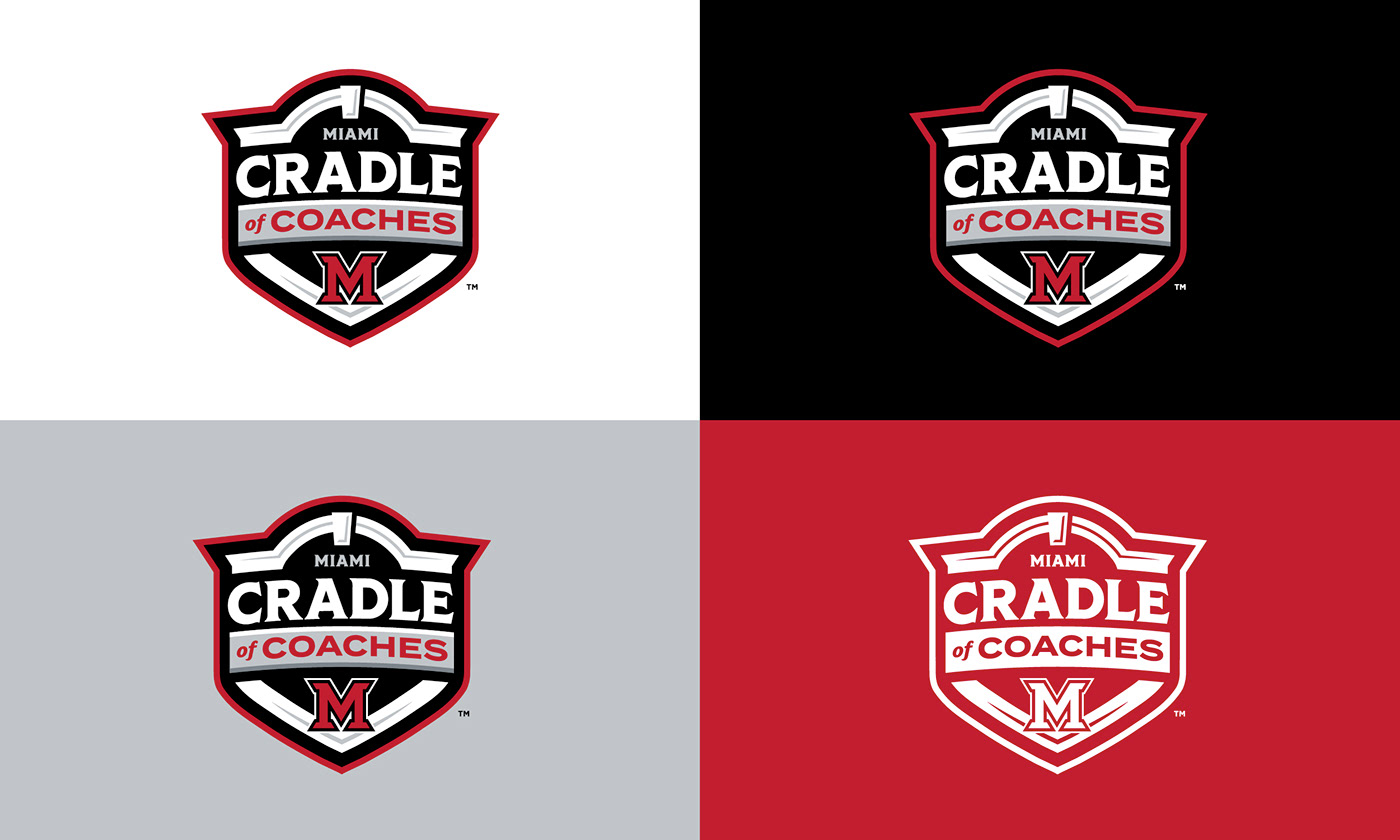 brand identity coaches college sports logo miami Retail Sports Branding Sports logo