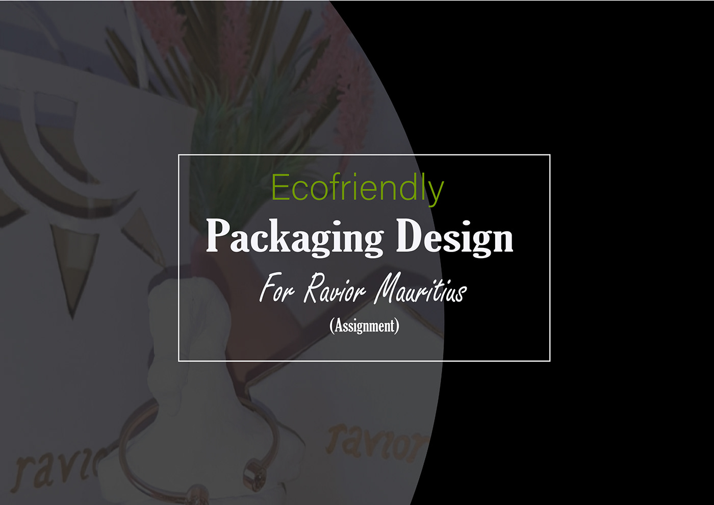 craft environment green jewelry Jewelry Design  luxury Packaging packaging design ring Sustainability
