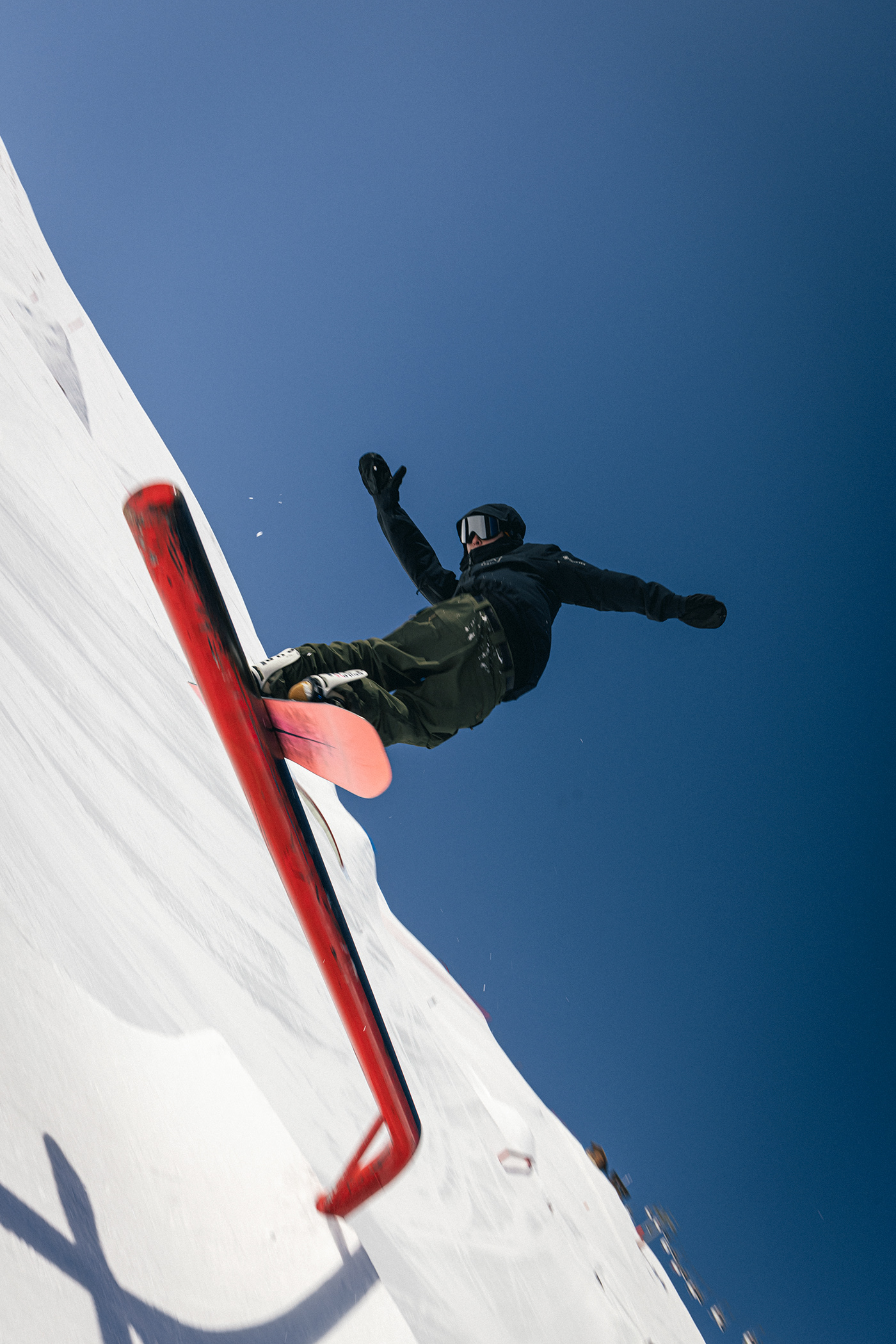 snow freestyle Snowboarding winter photoshoot portrait editorial slopestyle snowboard