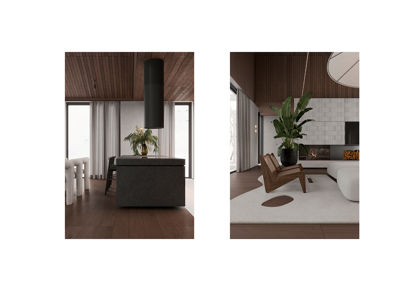 arhitecture visualization interior design  3ds max corona Render architecture 3D modern