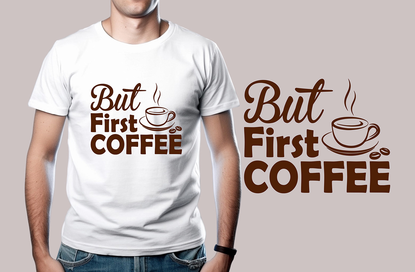 t-shirt Tshirt Design typography   vector Custom Unique modern Graphic Designer COFFEE T SHIRT DESIGN