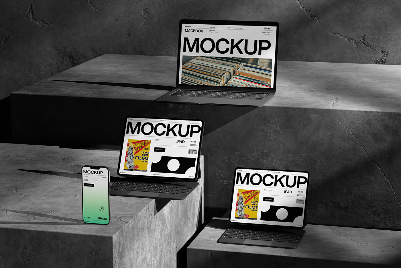 download font free free download iMac iPad iphone macbook Mockup psd