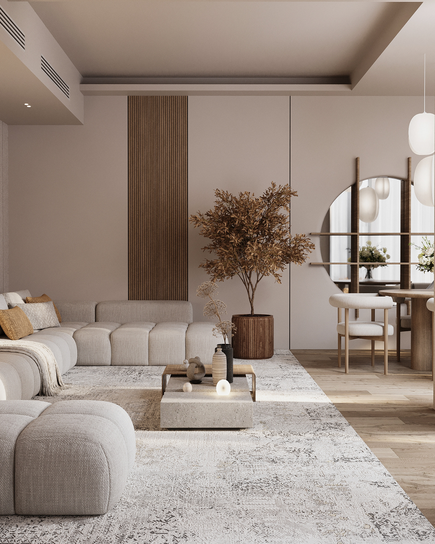 tolko Studia54 Interior interior design  cozy architecture modern living room bedroom visualization
