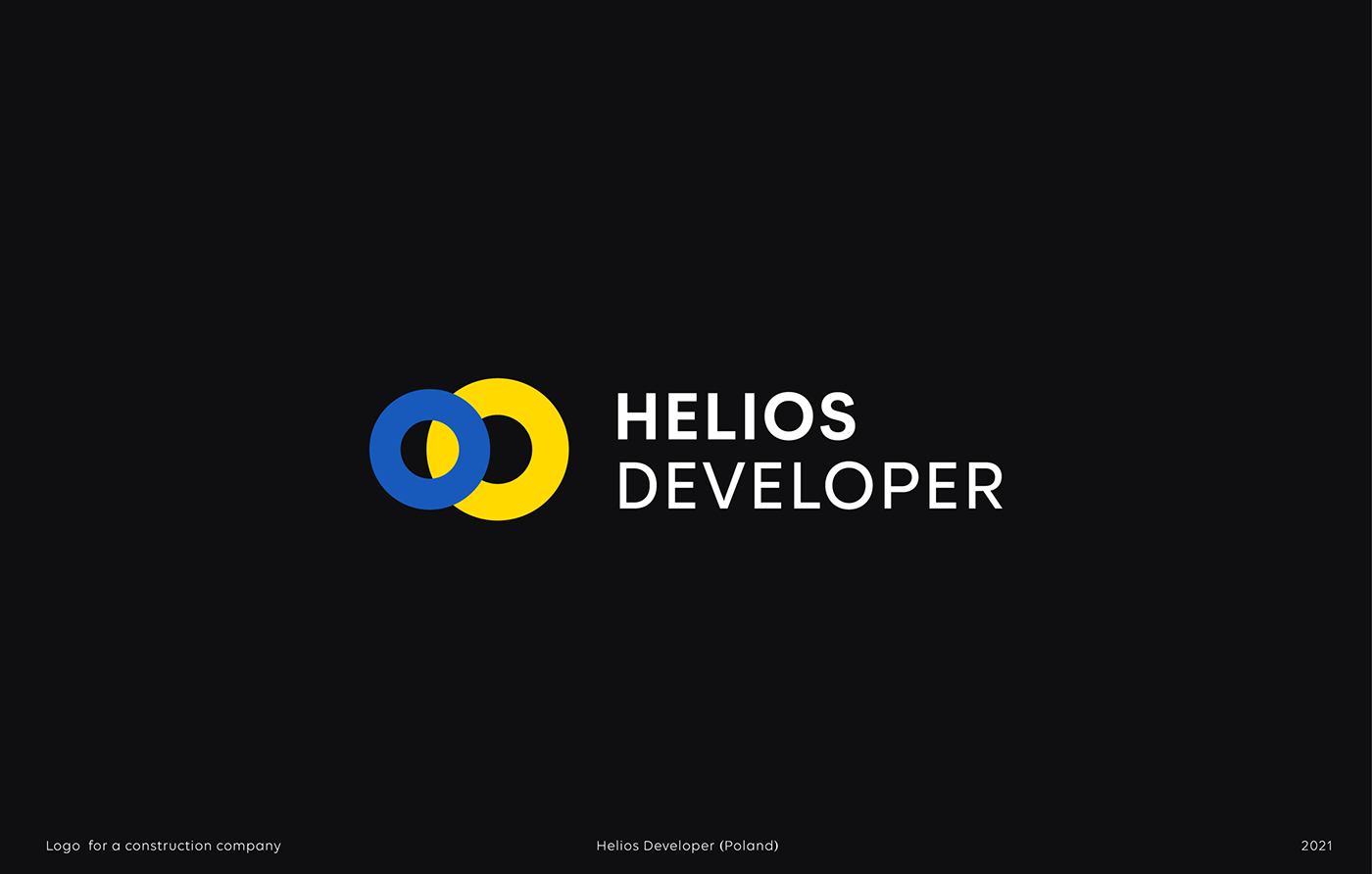 Helios Developer logo project. Valeria Agafonova