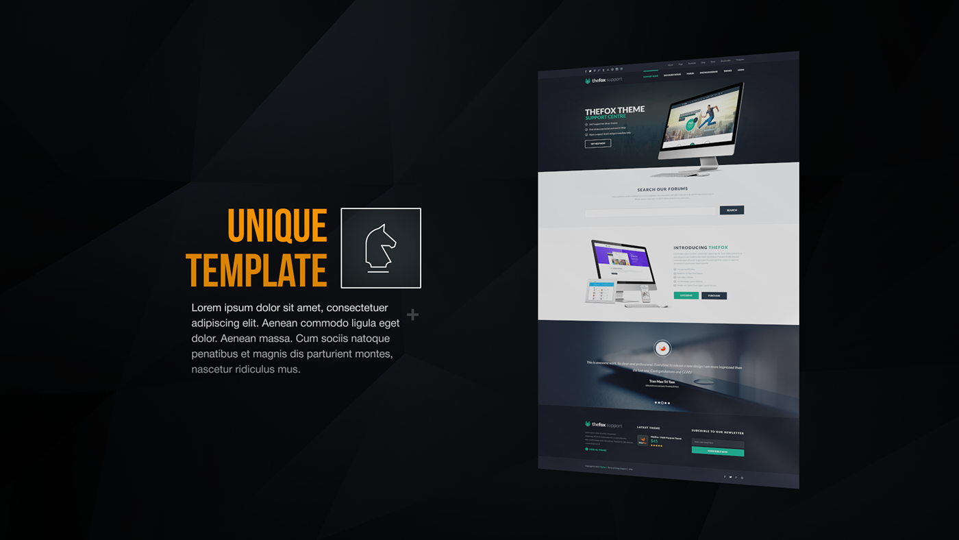 Website Mockup after effects wordpress Grephics Design site Web Design  Promotion promo presentation