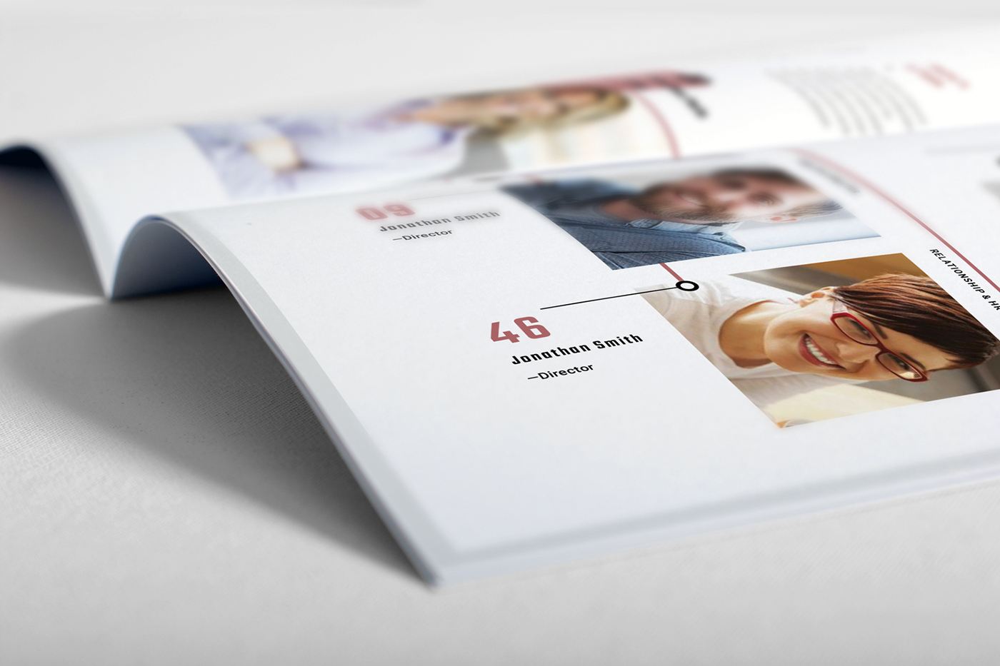 annual report bifold brochure Booklet brochure design business Business Portfolio business profile Classic clean profile