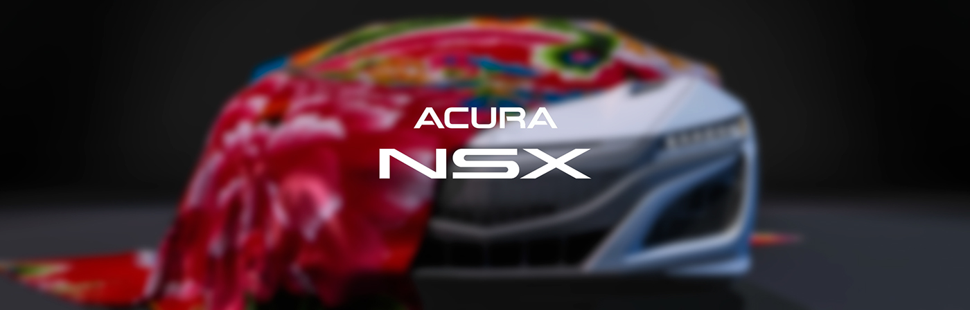 Acura nsx 3dmax CGI