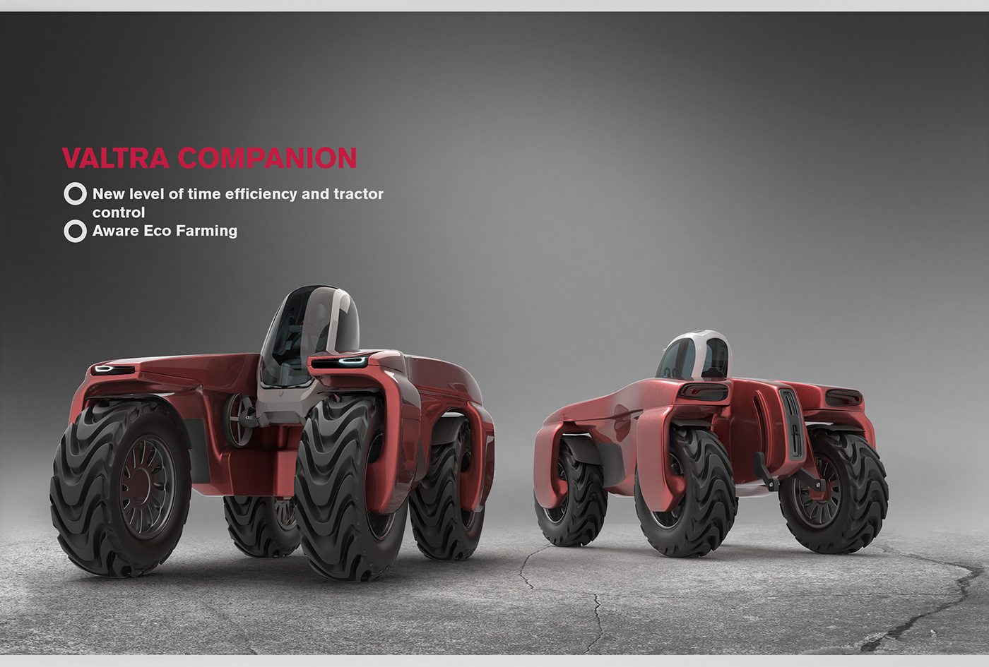 Tractor design Transport Agricultural valtra Hydrogen