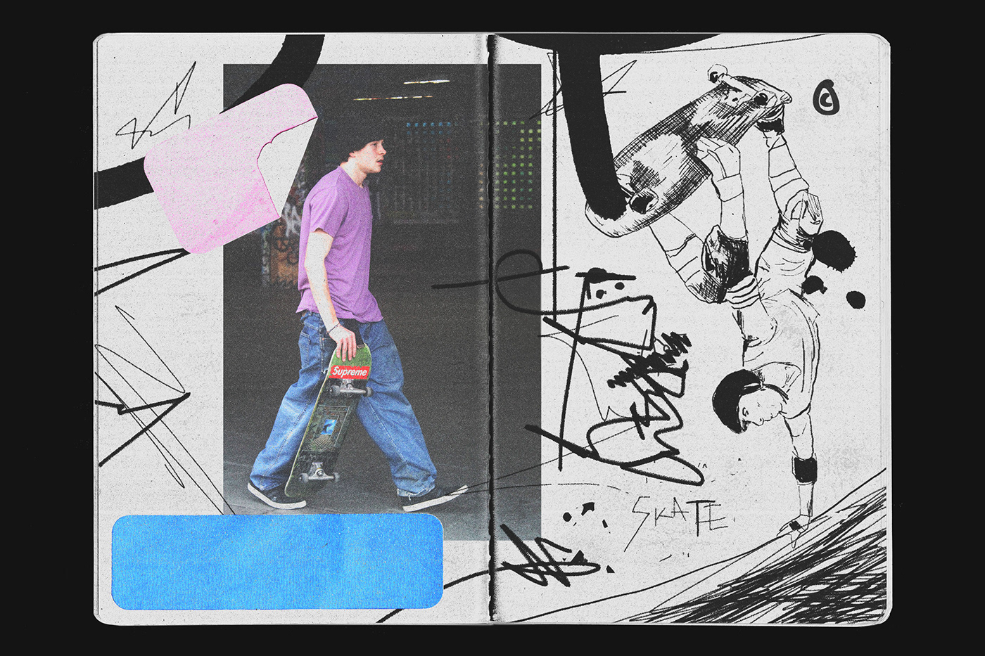 London Photography  print punk skate skateboarding skater southbank Urban Zine 