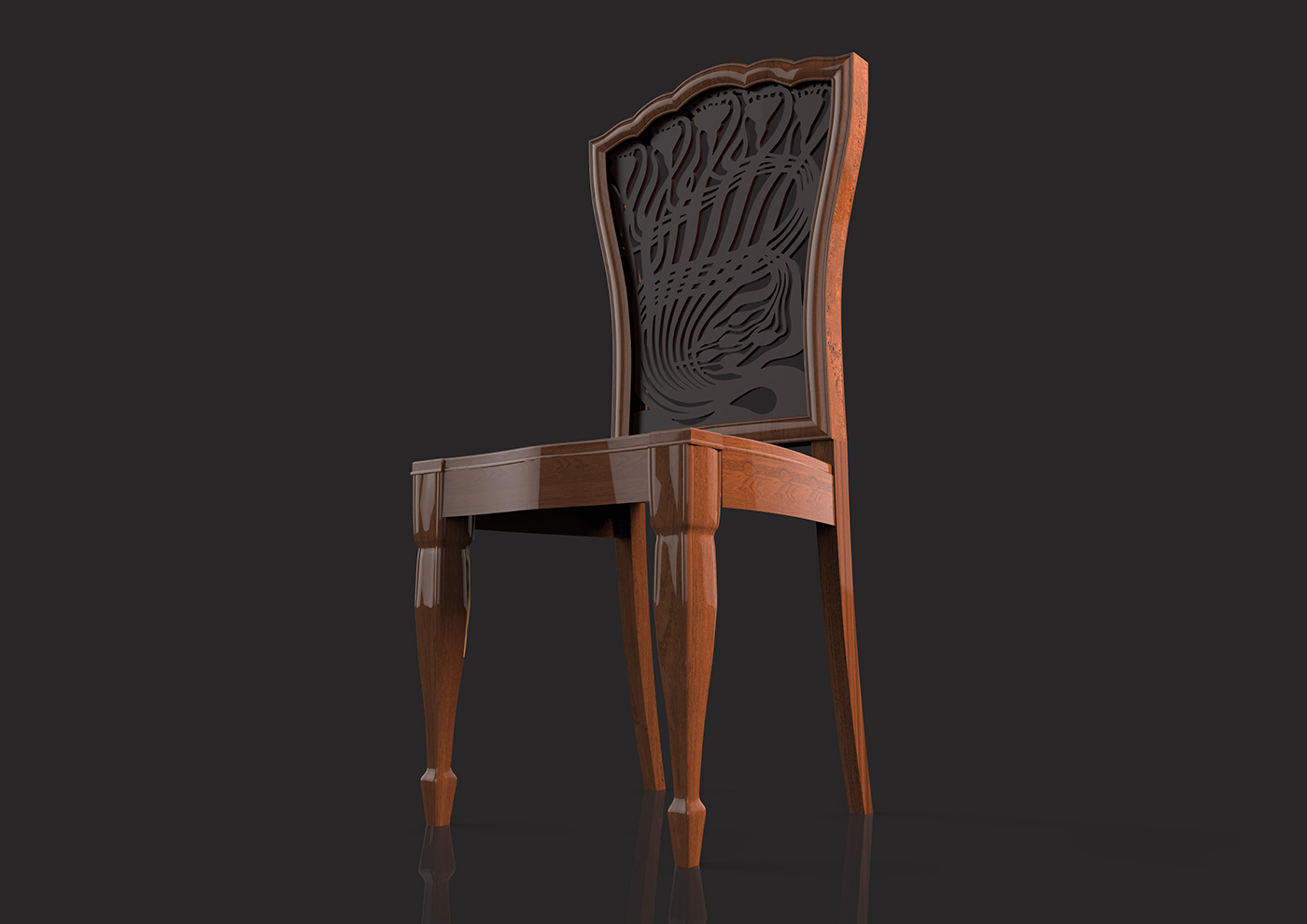 chair art nouveau dining chair art furniture mackmurdo movement photoshop product design