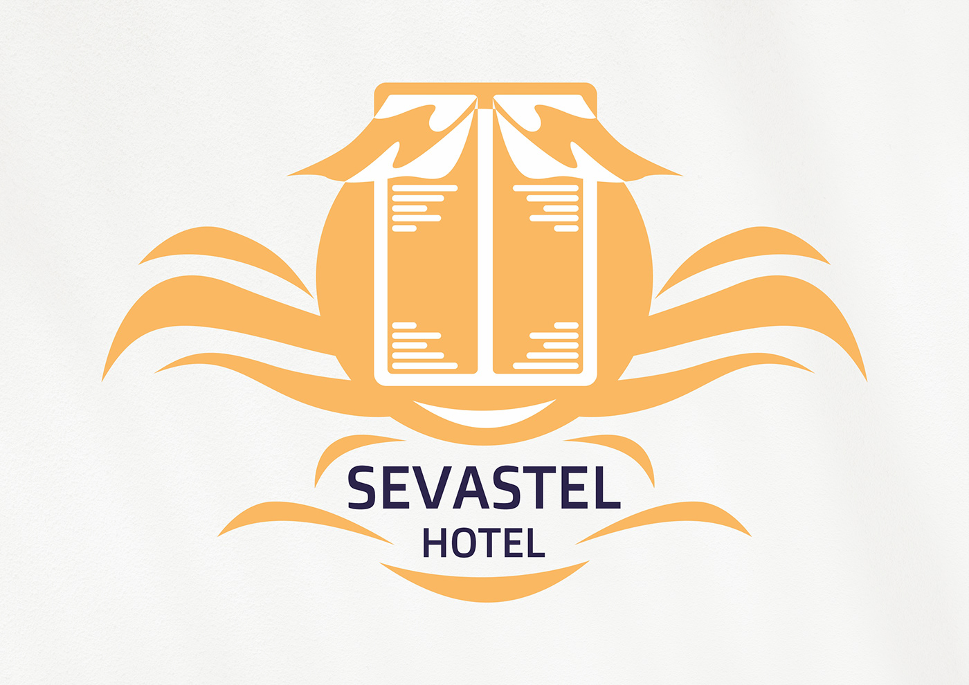design Logo Design Hotel Logo graphic design  designer