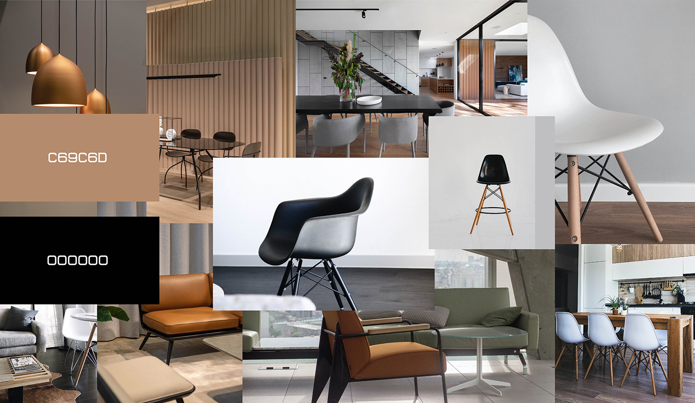 brand identity branding  furniture home decor Space design