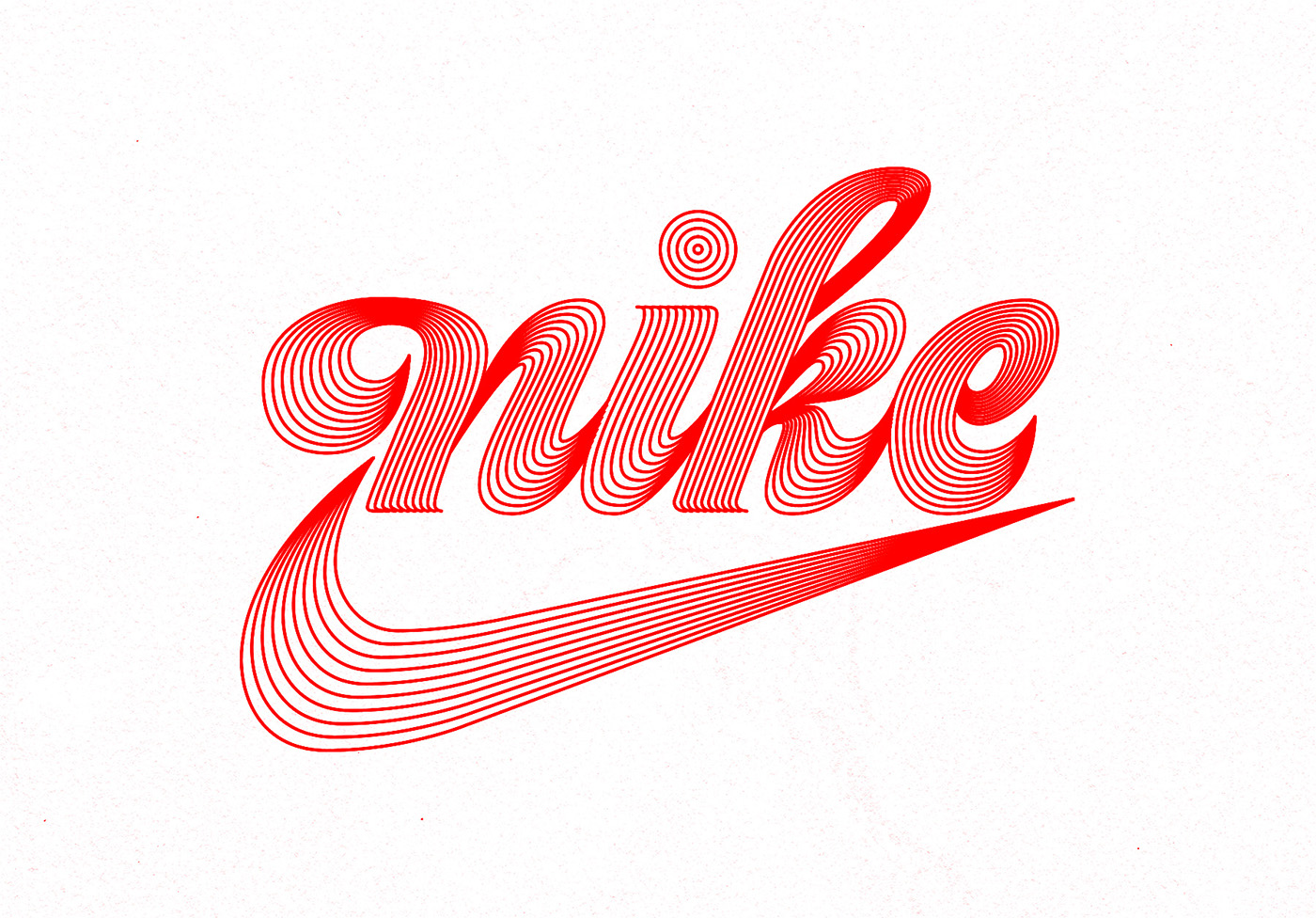 salami A bordo tinción Nike Vintage Logo - Vector Process Video on Behance