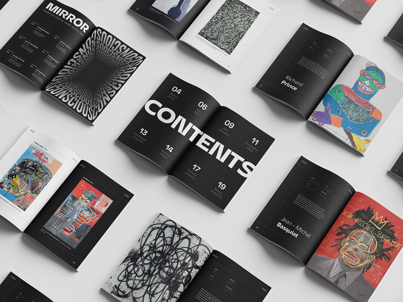 art broshure catalog design editorial InDesign journal Layout magazine typography  
