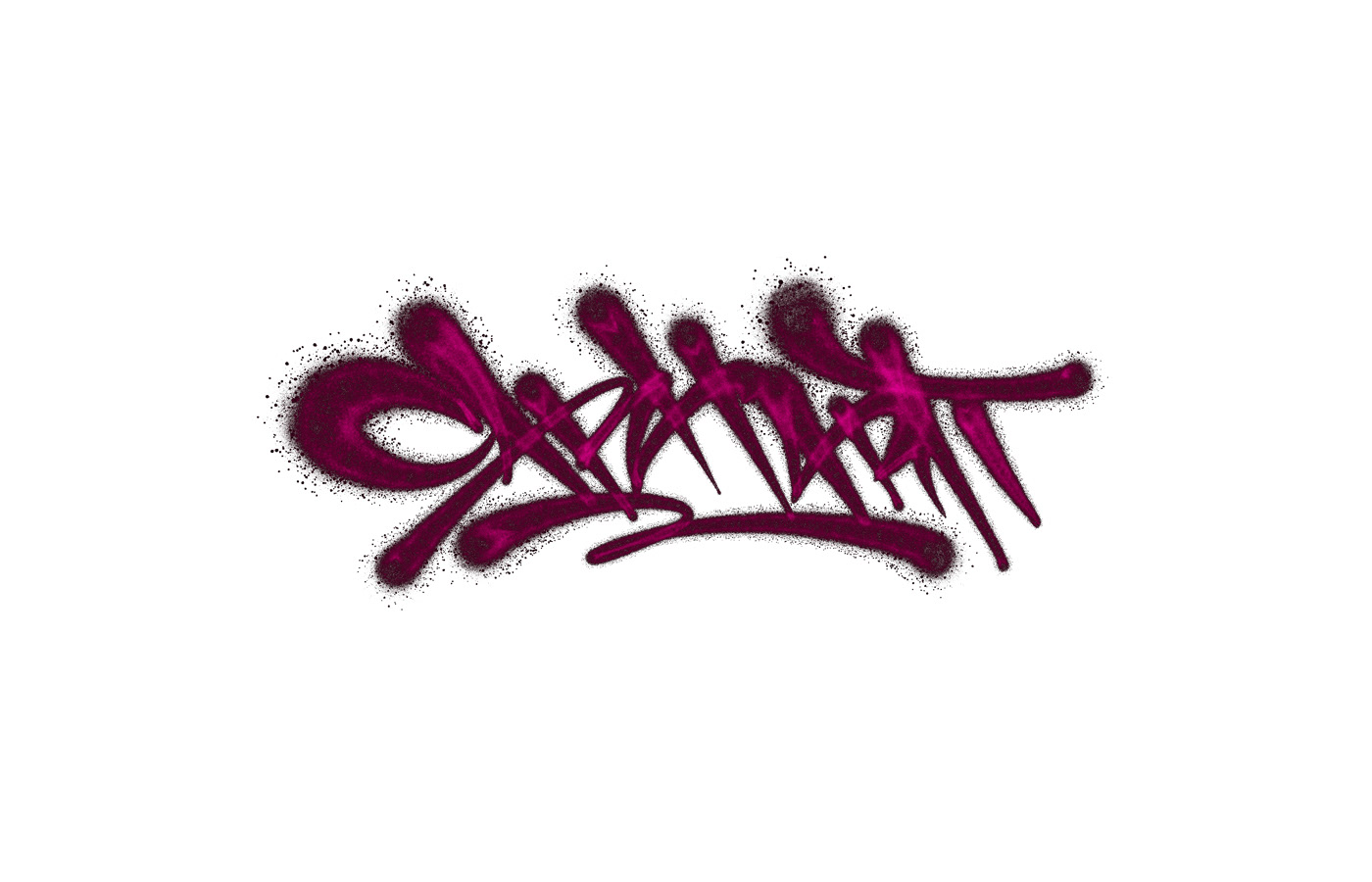 sketch Graffiti lettering Handlettering handwritten Calligraphy   Logotype logo design Procreate