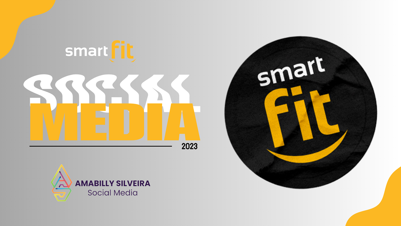 rebranding brand identity Social media post Socialmedia visual identity Brand Design smartfit gym academia fitness