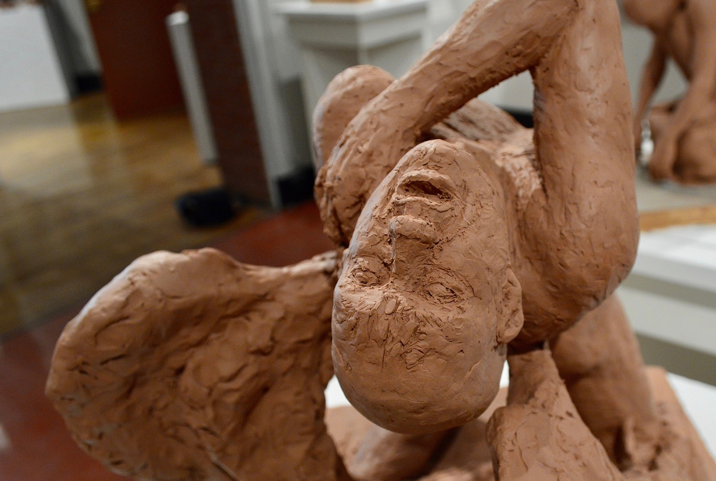 sculpture Figure sculpture clay modern sculpture contemporary art fine art deisgn modeling figure modeling