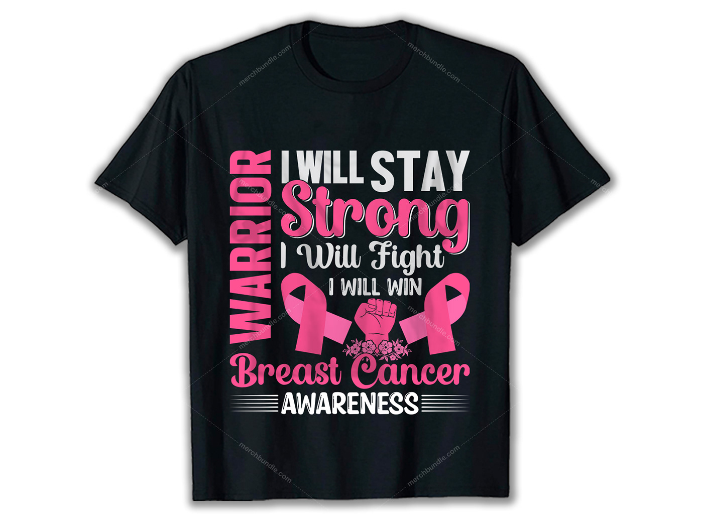 This is My New breast cancer  T-Shirt Design Bundle