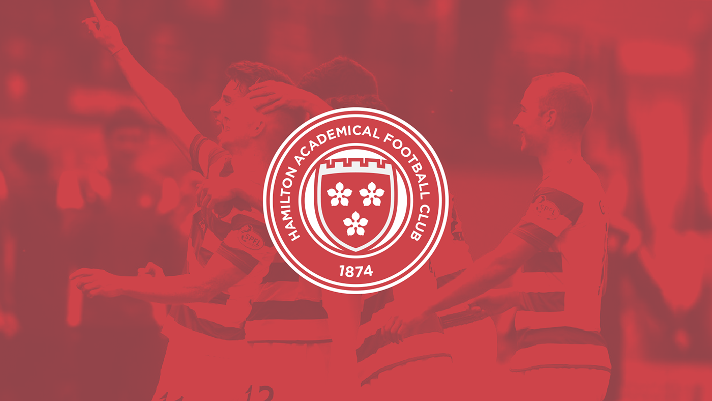 Hamilton Academical football crest visual identity scotland soccer redesign Ryan McGinnis dundee