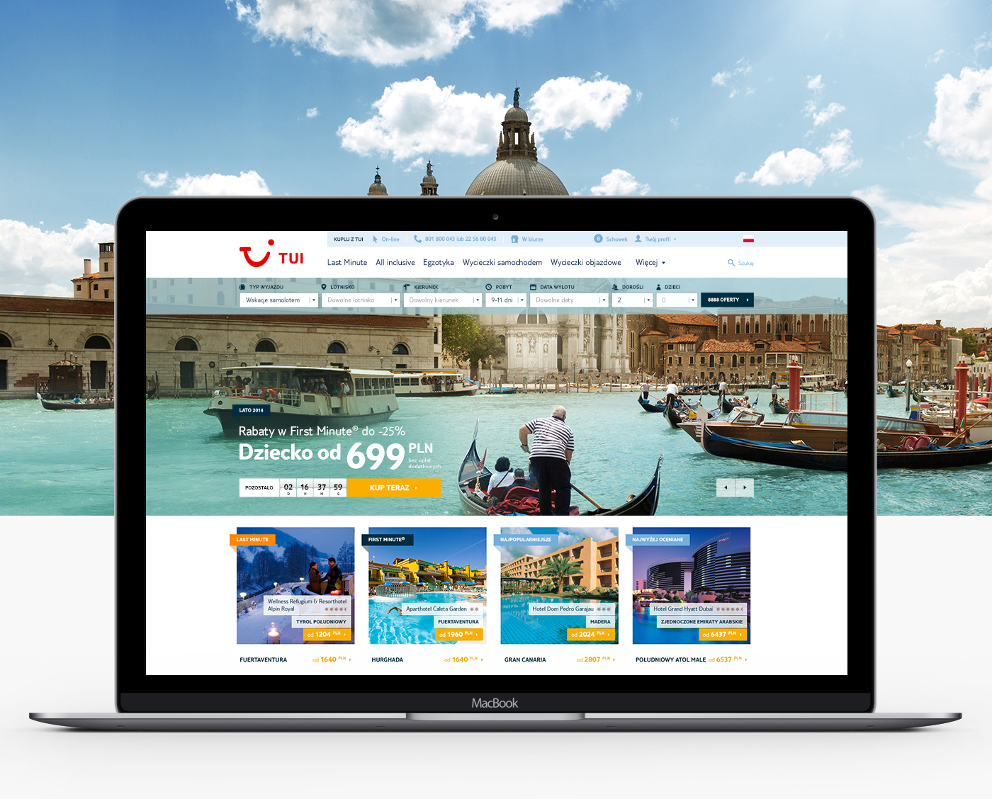 Website Webdesign Travel exotic journey Platform holidays vacations spring break plane ship