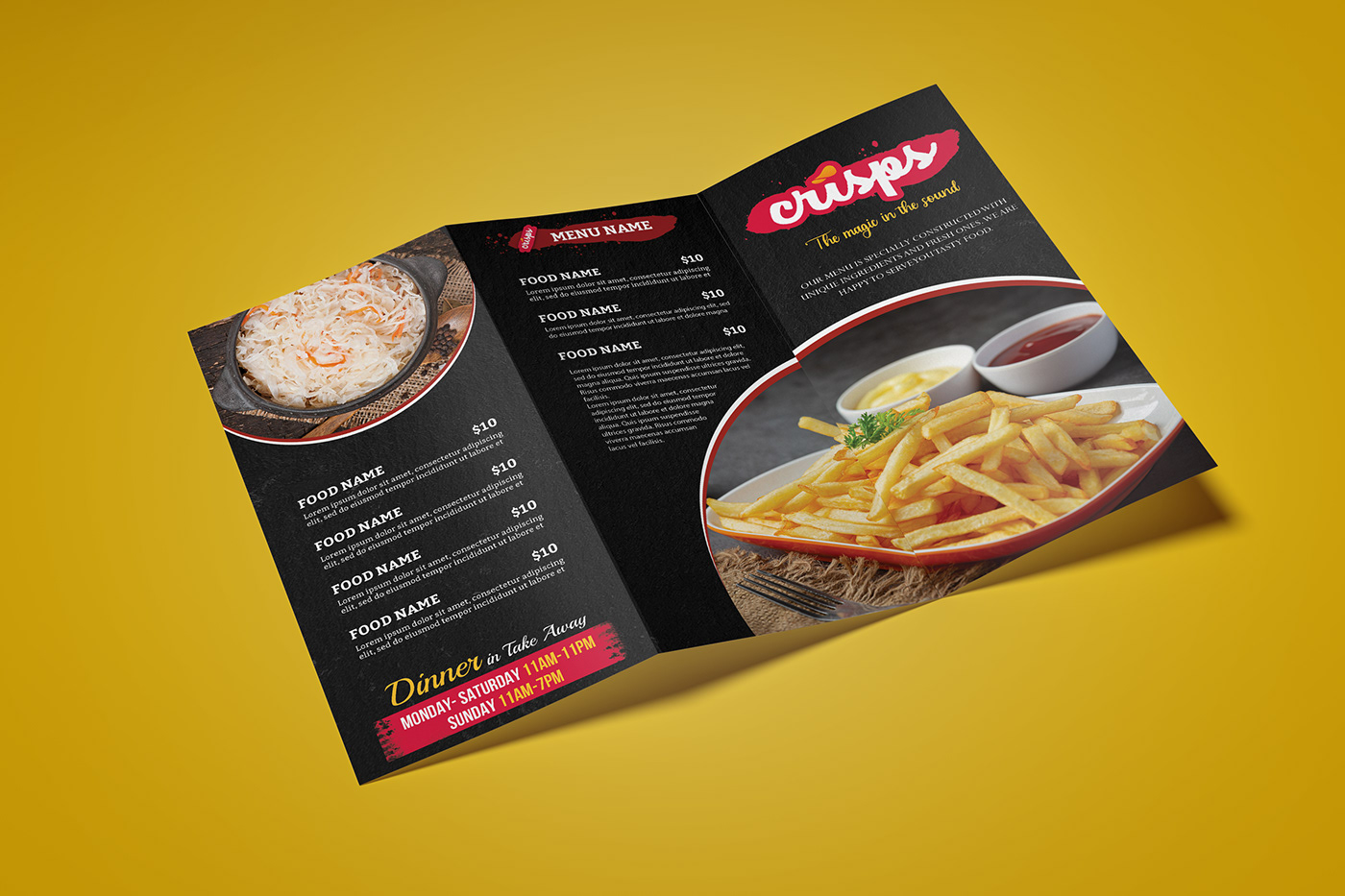 restaurant menu food flyer menu design Food  restaurant menu Advertising 