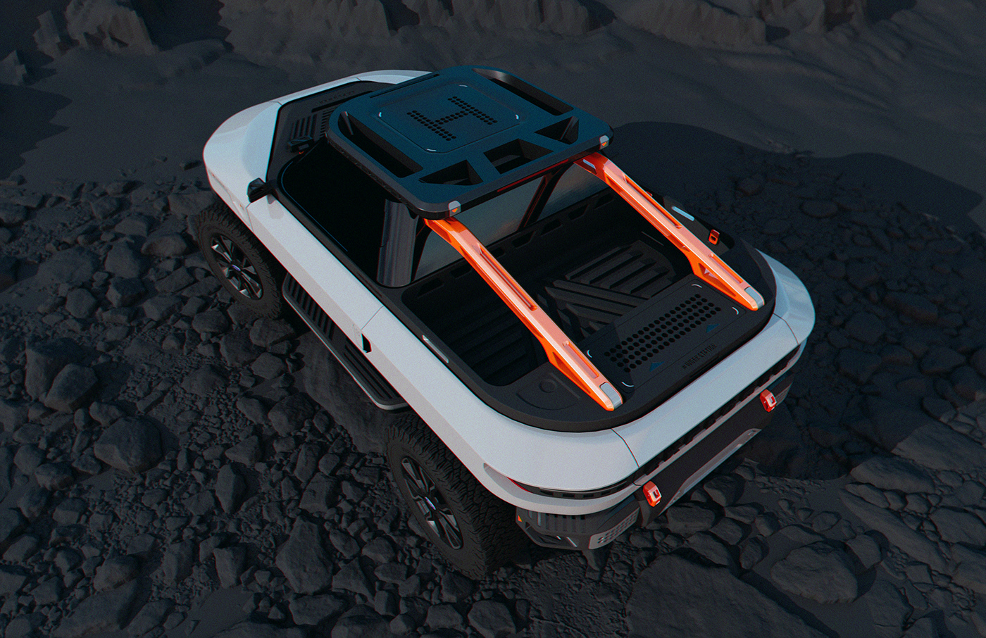 Vehicle car Automotive design car design transportation concept 3d modeling blender visualization exterior