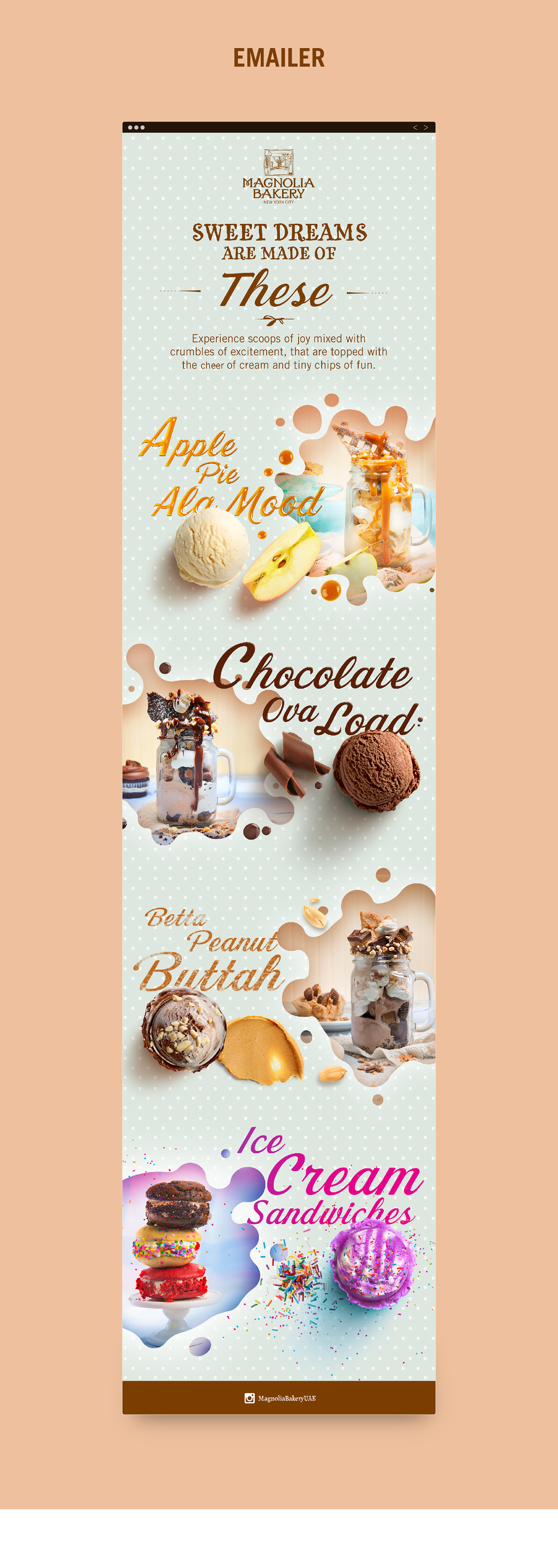 ice cream table top menu menu loaded desserts . emailer . Email Bakery Store . Cone . wafer cone . Ice Cream Scoop