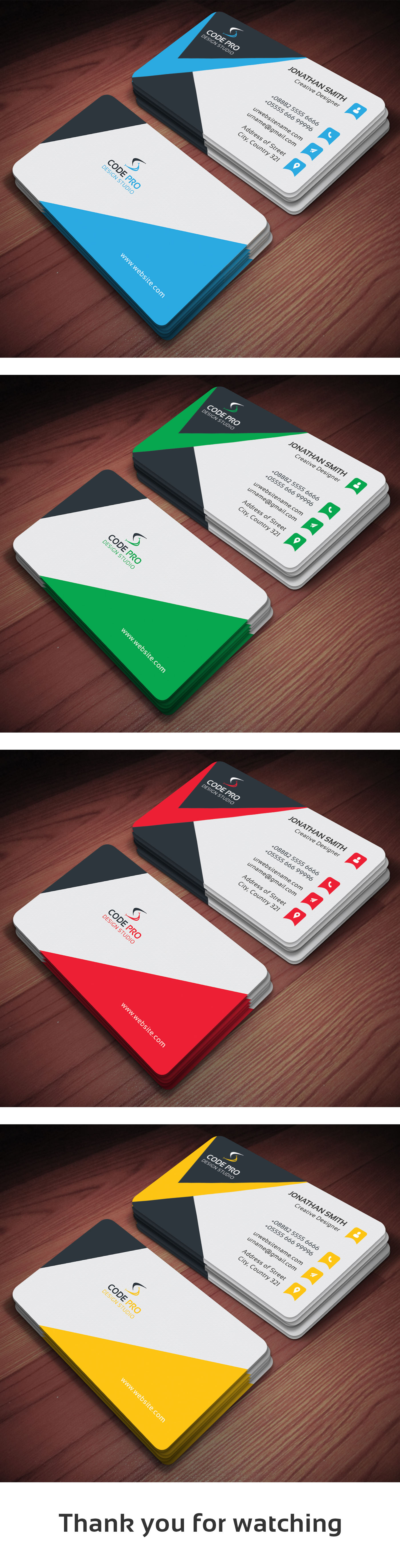 banner both side design brochure bundle business card clean corporate free Mockup