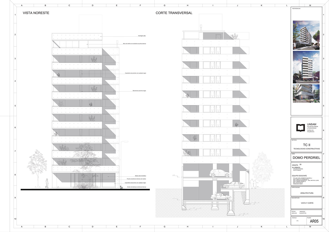 arquitectura proyecto edificio estudiante arquitectura architecture planos instalaciones sanitarias INSTALACIONES ELECTRICAS construction design