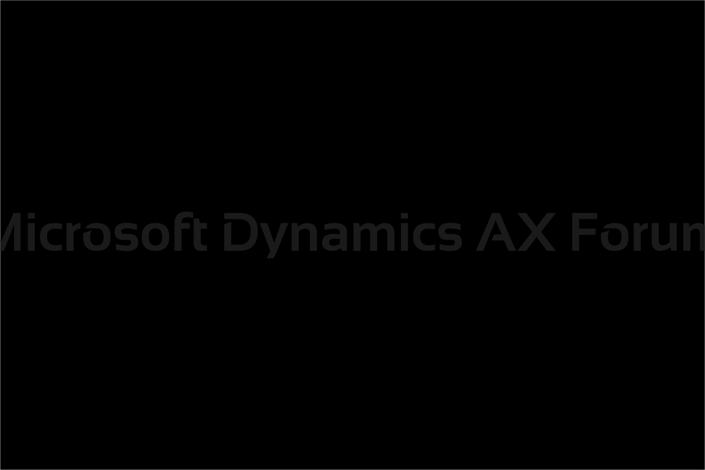 radmirvolk designbyradmirvolk Microsoft DaxForumX business Microsoft Dynamics forum Consyst