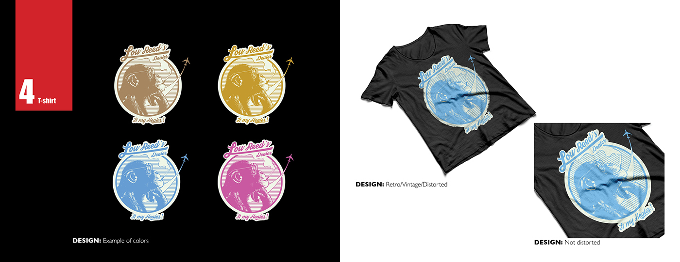 ILLUSTRATION  design t-shirt skull ape artwork