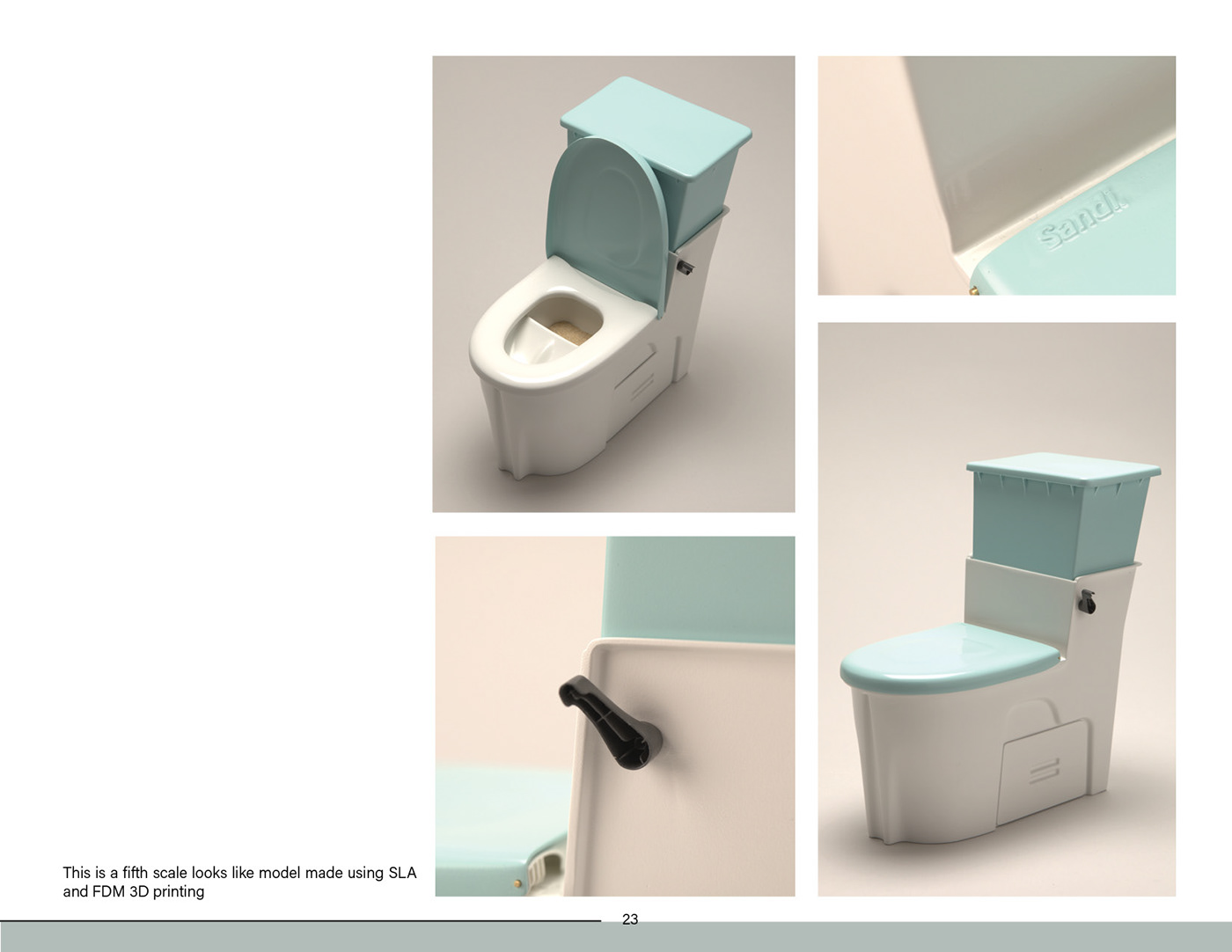 2022 design Brunel graduate lighting Portfolio Design Razor student toilet
