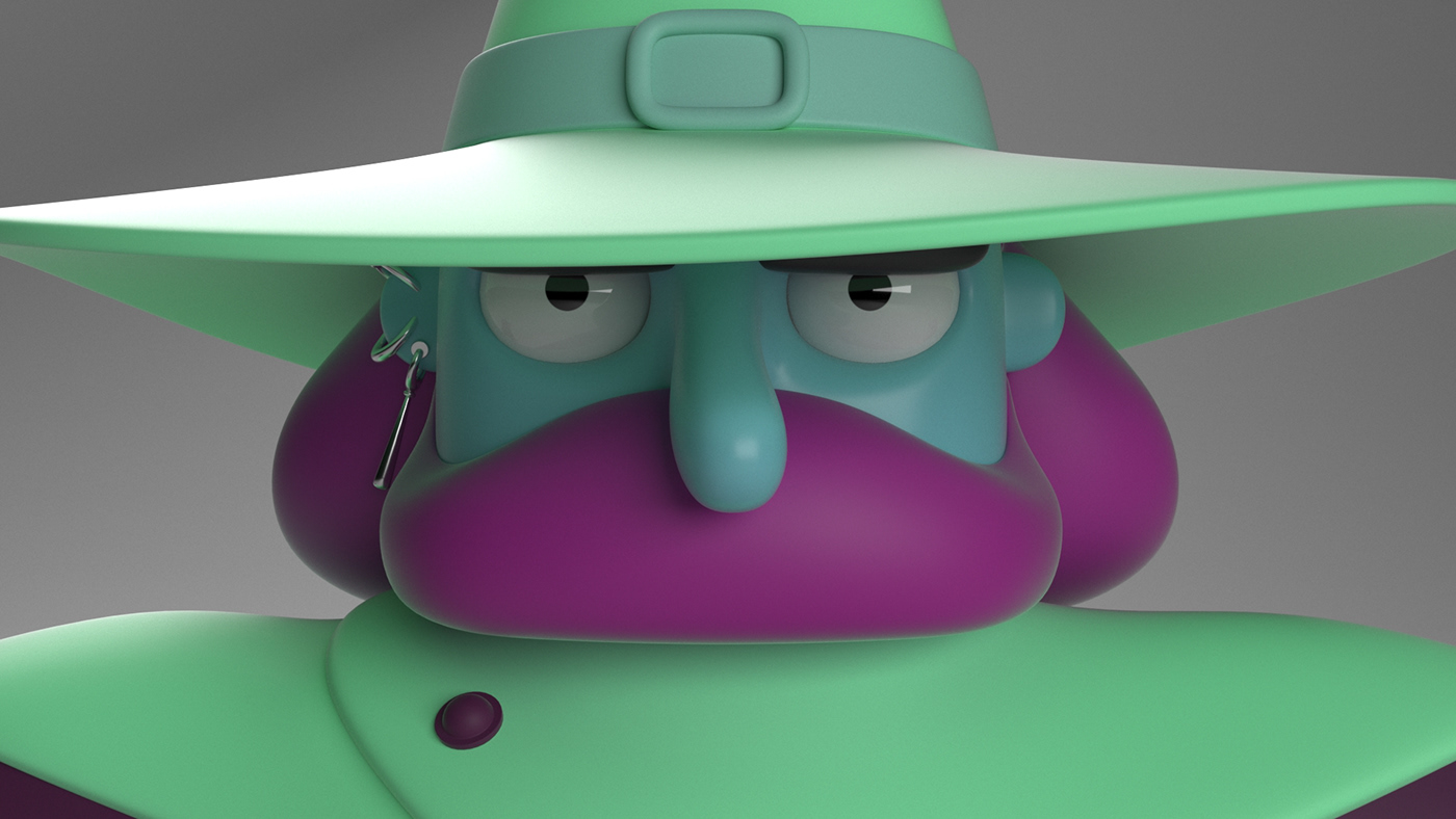 3D animation  ArtDirection characters concept design direction Serie simona teaser