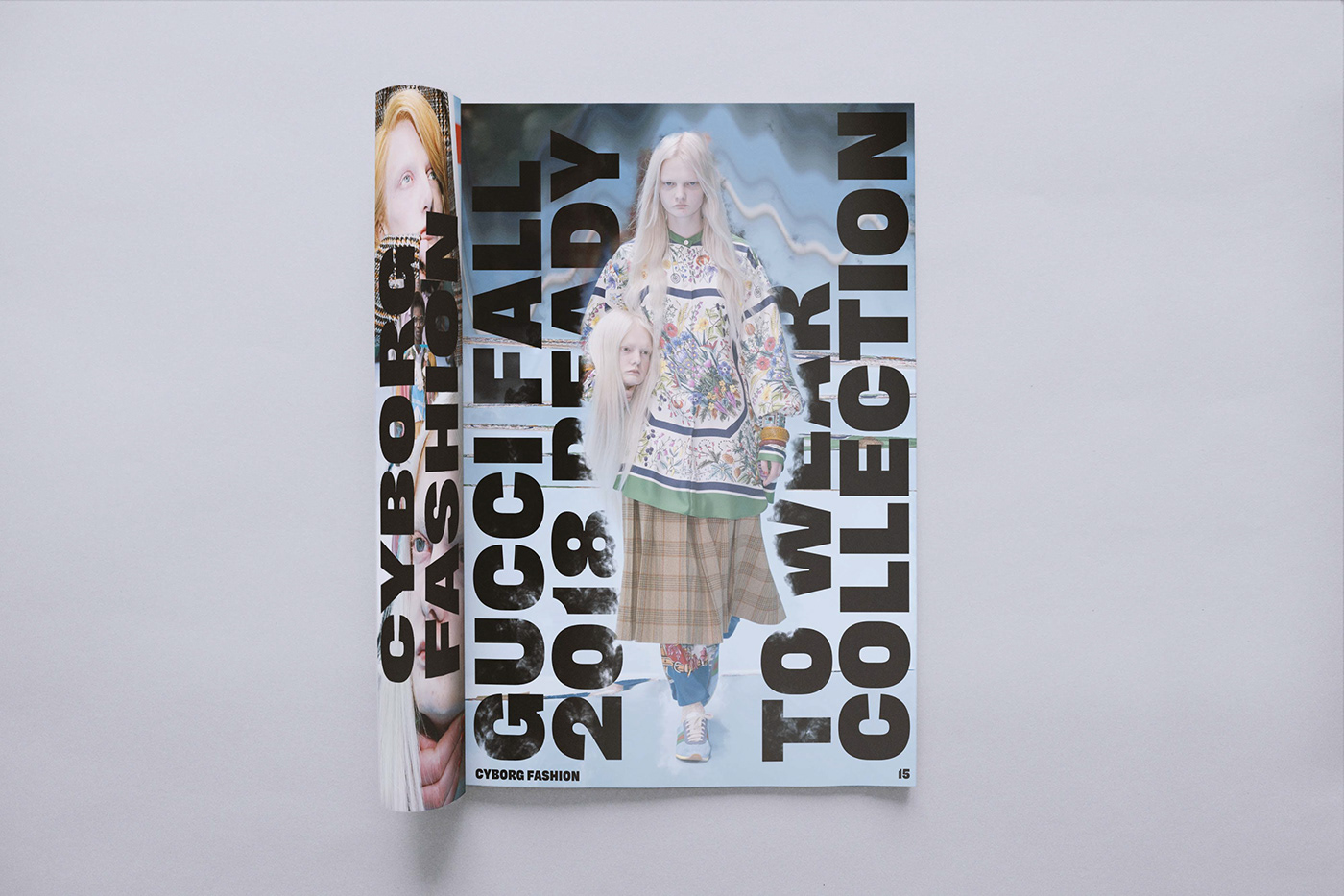 Cyborg Fashion gucci Alexander Mcquen editorial book book design editoriale